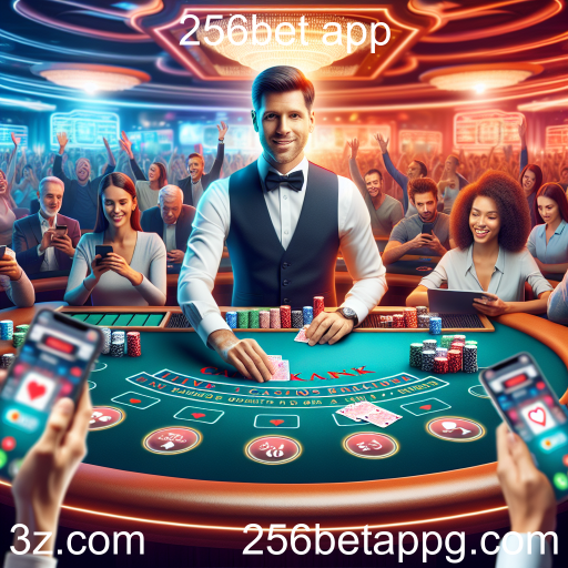 Experiência Imersiva no Cassino ao Vivo do 256bet App